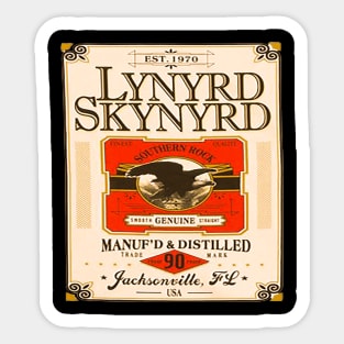 hard rock lynyrd Sticker